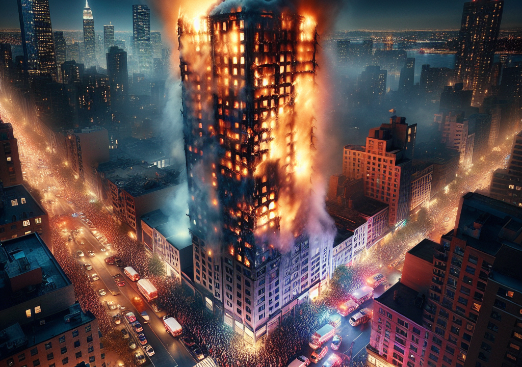 Fiamme in Grattacielo a Ferrara, 200 Residenti in Sicurezza