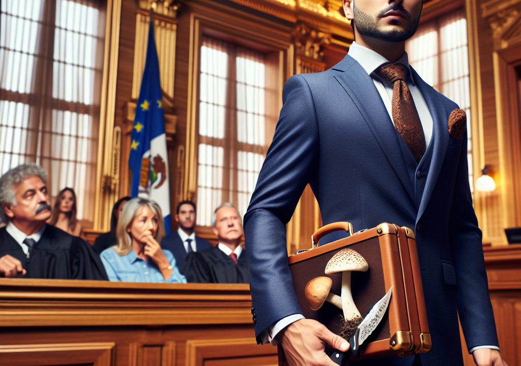 Funghista con coltello nel tribunale di Busto Arsizio